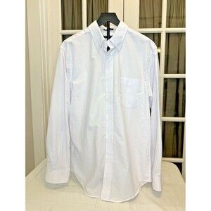 Saddlebred Classic White   Men's Dress Oxford 16 neck 34/35 sleeeve